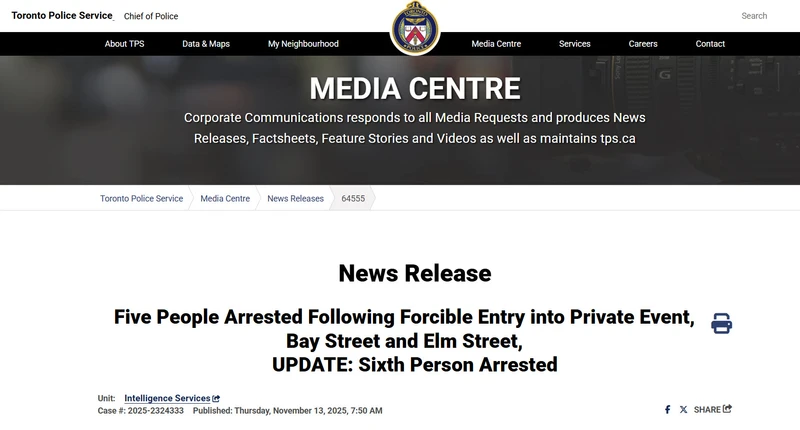 TMU Arrests 2025 1st screenshot_#1